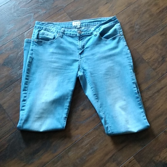 Skinny Stretch  Blue Jeans 13 Juniors 10/12 Women - Picture 2 of 9